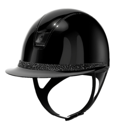 Rijhelm Samshield 2.0 Miss Shield Shadow Glossy met Glacier Frontal Band