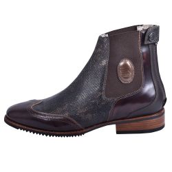 Jodhpurs De Niro Boot T-ITA Brushed bruin Intreccio bronzo