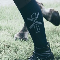 Paardrijsokken Oxer Socks Slim Foot 3-pack