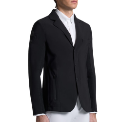 Wedstrijdjasje Cavalleria Toscana R-EVO Light Tech Knit Zip GGU037