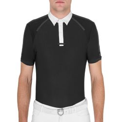 Wedstrijdshirt Equestro Slim Fit Short Sleeve Competition Polo SS25