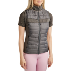 Bodywarmer Montar MoLila Hybrid with Champagne Crystal Tape and Crystals BW2625