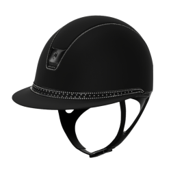 Rijhelm Samshield 2.0 Miss Shield Shadowmatt met Matt 300 SW trim en Tiara frontal band