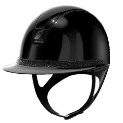 Rijhelm Samshield 2.0 Miss Shield Shadowglossy met Crystal Fabric frontal band