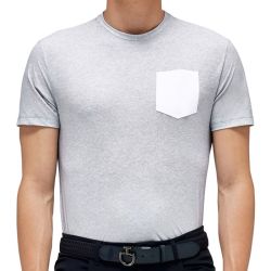 Shirt Cavalleria Toscana Jersey Mesh Embossed Motif