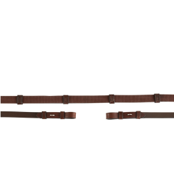 Teugels BR Leather Grip met stops 16 mm 203054