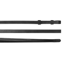 Stangteugels Dy'on leer plat 12,5mm