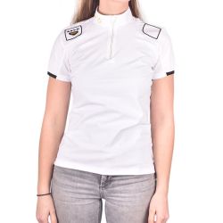 Wedstrijdshirt Cavalleria Toscana R-Evo Epaulet Zip