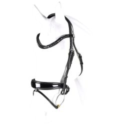 Trenshoofdstel Anatomica Welfare Paris met Gummi teugel