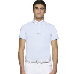 Wedstrijdshirt Cavalleria Toscana Tech Piquet Oxford Jersey S/S