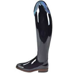 Paardrijlaarzen De Niro Bellini Custom Patent Blue