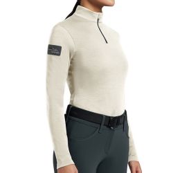 Shirt Cavalleria Toscana Tech Wool Training L/S