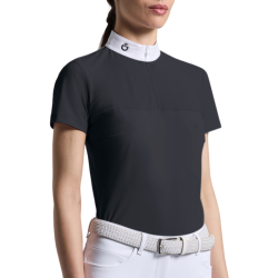 Wedstrijdshirt Cavalleria Toscana Perforated Jersey Inserts Short Sleeve CAD276