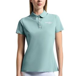 Shirt Cavalleria Toscana Jersey Pleated S/S Training Polo