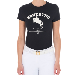 Shirt Equestro Women Jumping Horse Club Cotton ETW00241