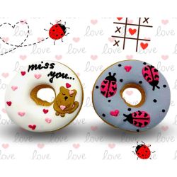 Paardensnoepjes Candy Horse Donuts with Icing