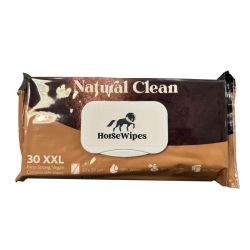 Poetsdoekjes HB Showtime Horse Wipes Natural Clean XXL