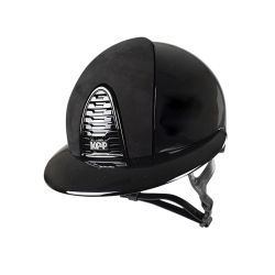 Rijhelm KEP Italia Cromo 2.0 Polish Polo met Suede voorinzet en Crystalli logo