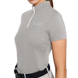 Shirt Cavalleria Toscana Jersey S/S Training Zip