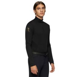 Shirt lange mouw Cavalleria Toscana Turtleneck tech wool zip