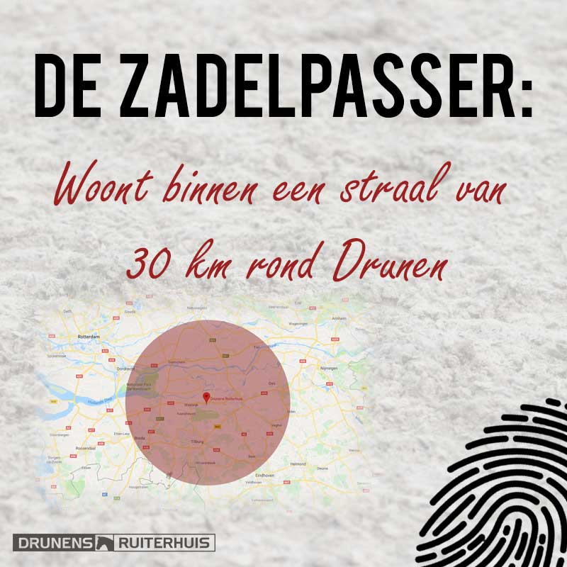vind de nieuwe zadel passer