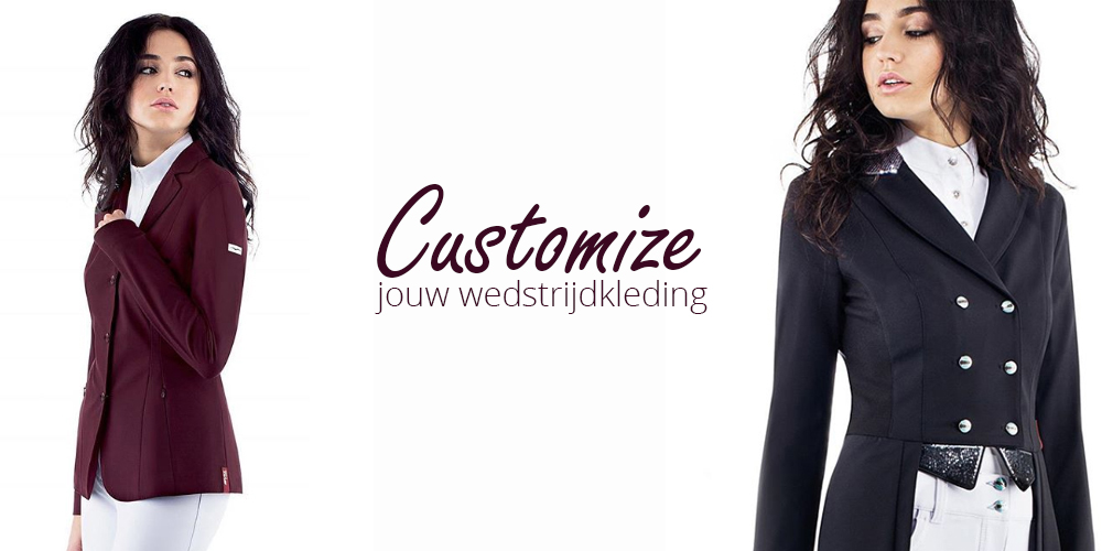 Customize jouw wedstrijdjasje