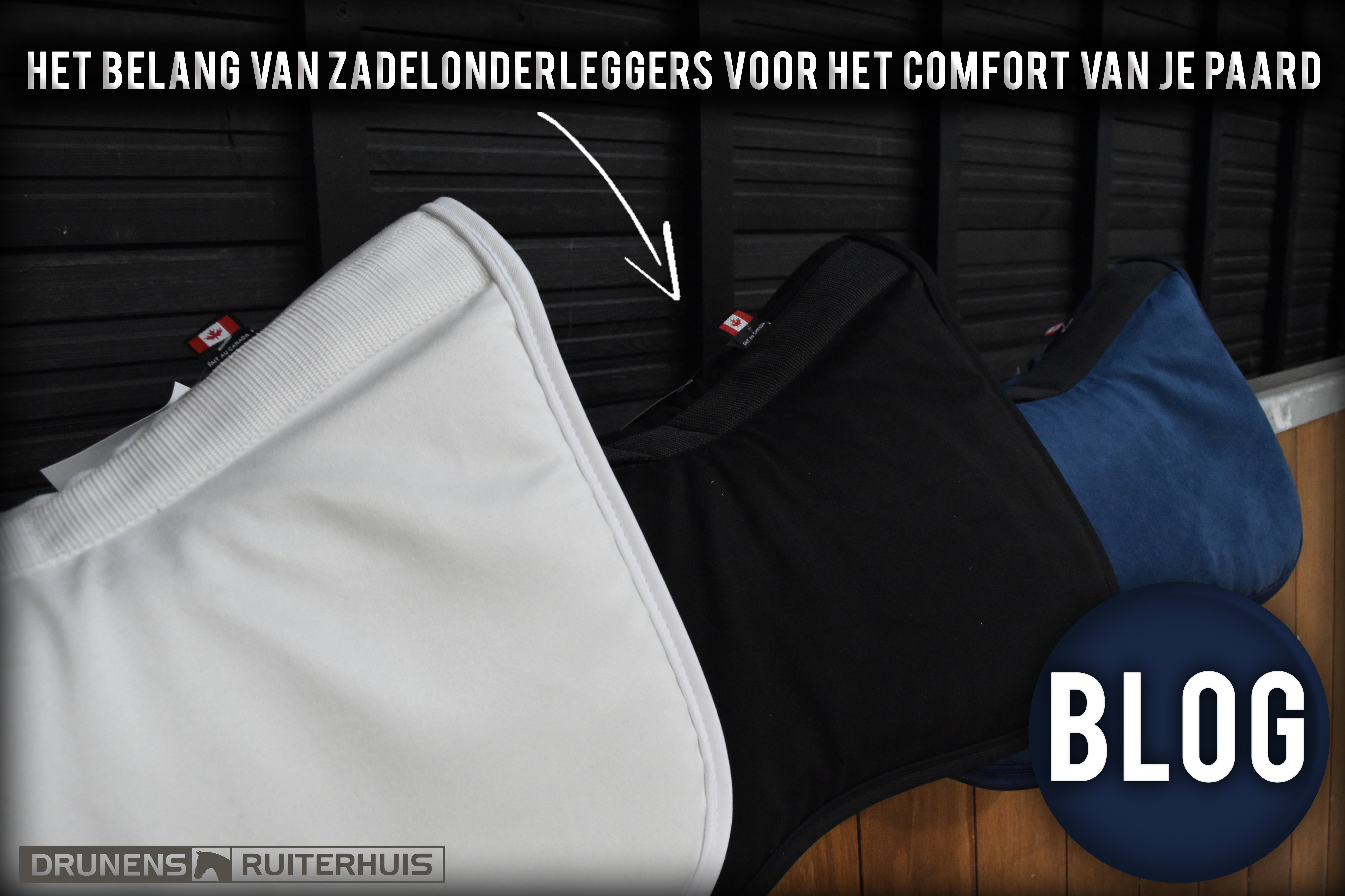 Het Belang van Zadelonderleggers voor het Comfort van je Paard