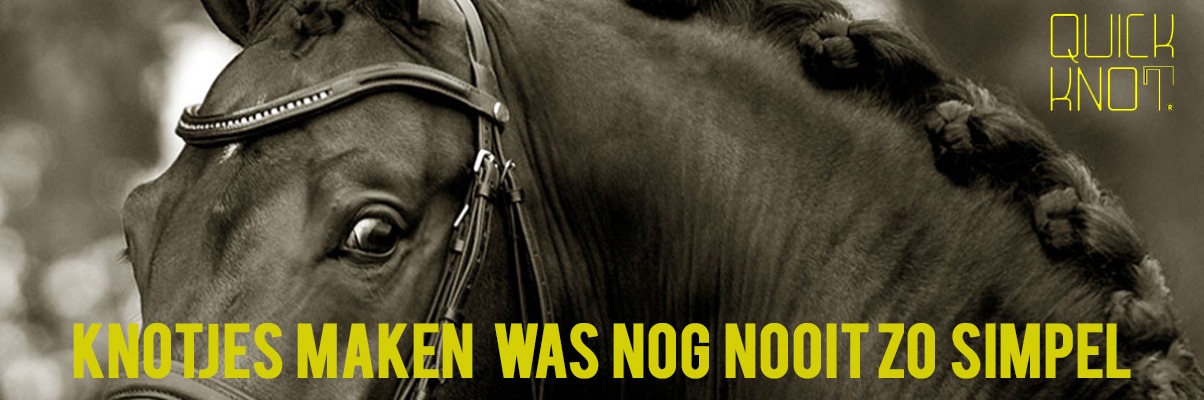 KNOTTEN MAKEN WAS NOG NOOIT ZO MAKKELIJK MET DE QUICK KNOT!
