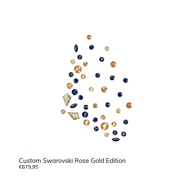 Custom Swarovski Rose Gold Edition