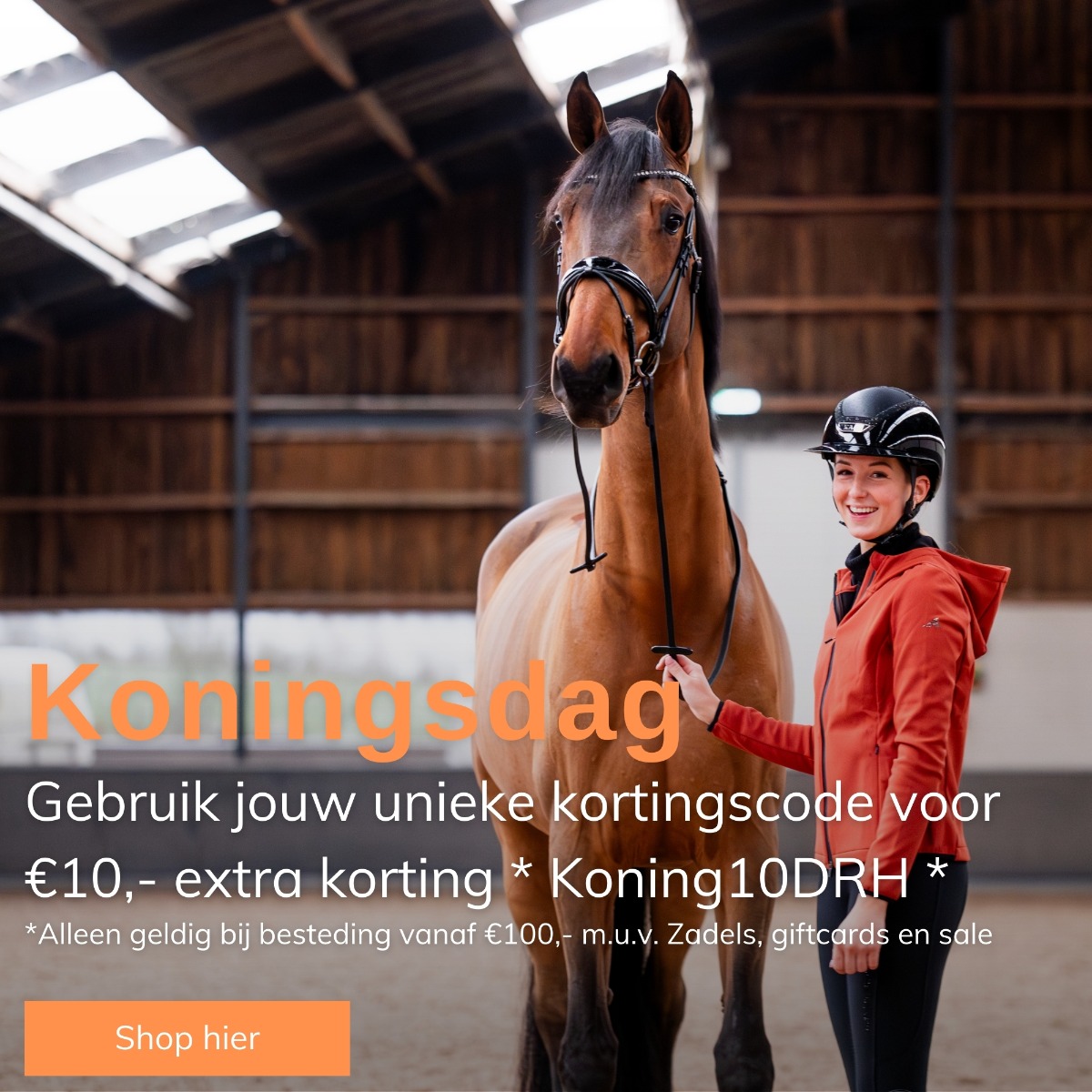 Koningsdag bij Drunens Ruiterhuis!
