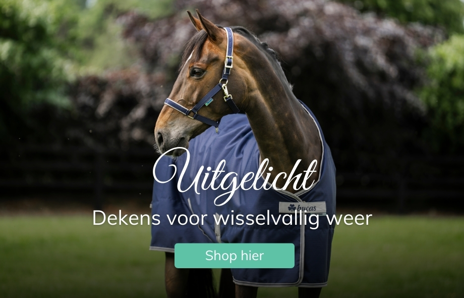 Paardendekens shoppen bij Drunens Ruiterhuis online of in de winkel. Voorjaarsdekens voor paarden en ponys