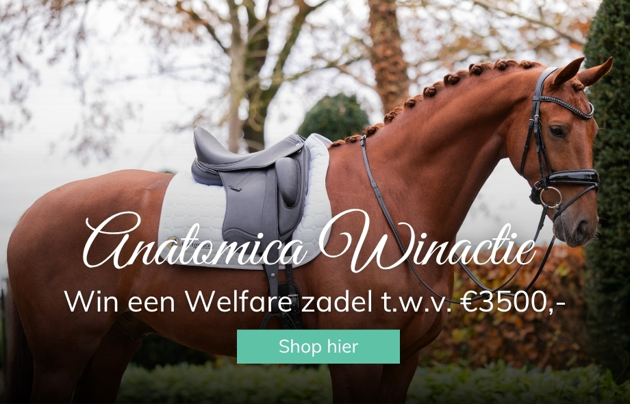 Anatomica Welfare zadel winnen bij Drunens Ruiterhuis Win een zadel bij Drunens Ruiterhuis
