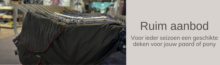 Paardendekens op voorraad